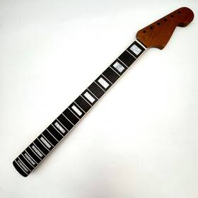 Hjn5368 Hoodoo Jazzmaster Neck Rosewood/roasted Maple Bound Nitro