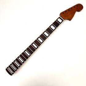Hjn5395 Hoodoo Jazzmaster Neck Rosewood/roasted Maple Bound Nitro