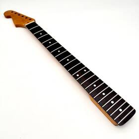 Hsn5348 Hoodoo Stratocaster Neck Rosewood/roasted Maple Lefty Nitro New