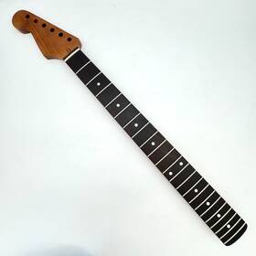 Hsn5360 Hoodoo Stratocaster Neck Rosewood/roasted Maple Lefty Nitro New
