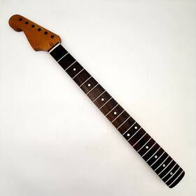 Hsn5391 Hoodoo Stratocaster Neck Rosewood/roasted Maple Lefty Nitro New