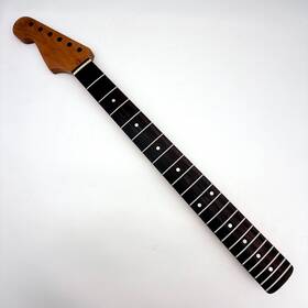 Hsn6397 Hoodoo Stratocaster Neck Rosewood/roasted Maple Lefty Nitro