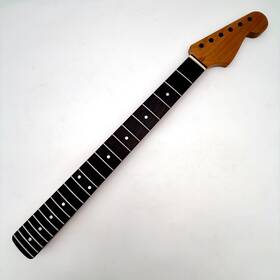 Hsn6421 Hoodoo Stratocaster Neck Rosewood/roasted Maple Nitro New