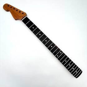 Hoodoo Hsn6449 Stratocaster Neck Lefty Rosewood/roasted Maple Nitro
