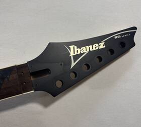1nk1pa0412 Ibanez 2010 Rg5ex1 Rosewood Neck Reverse Headstock Black Pearloid Inlays Floyd