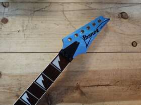 Rg450exb Ibanez Wizard Ii Electric Guitar Neck - Blue Metallic Repaired