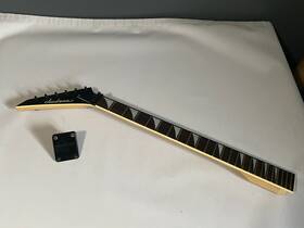 Dk2l Jackson 2000s Japan Lefty Bound Guitar Neck Floyd Ready 24 Fret Sharkfin