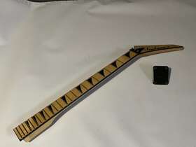 Dk2m Jackson 2000s Japan Maple Bound Guitar Neck Floyd Ready 24 Fret Sharkfin