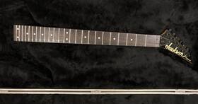 J006133 Jackson Electric Guitar Neck Rosewood Maple Brown Black Please Read Description