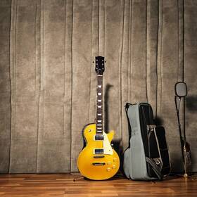 Jd-k-eg9-gd Jelo Electric Studio Lp Guitar Maple Wood With Rosewood Back/side Les Paul
