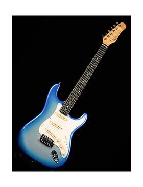 Kgd 746566699127 Electric Guitar Sycamore Body Carbonized Maple Neck Rosewood Fingerboa