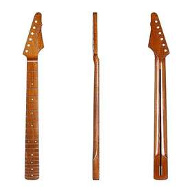 Leo Jaymz 765279842842 Electric Guitar Neck Matte Standard Series - One Piece Selected Roa