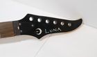 Luna Moon Inlay Fret Electricguitar Neck Locking Nut Inline Heel