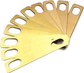 Toolpc-210722-b09n6lc2rx Maxcheer -toolpc-210722-b09n6lc2rx 10pcs Guitar Neck Shims 4pcs 0.2mm 0.5mm And 2pcs 1mm