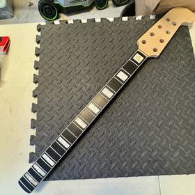 Bbn926 Musikraft 8-string Bass Neck Ebony Bound New