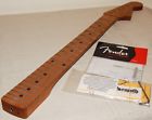 N080 Warmoth Licensed Fender Roasted Maple Jaguar Neck Lsr Roller Nut