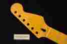 Ogc4233-1 Strat Stratocaster Neck Flamed Maple Abalone Vintage Gloss