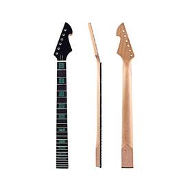 Ogdni Gn-24f-25.5-mr Electric Guitar Neck 24 Fret 25.5 Inch Green Replacement Maple Rosewood