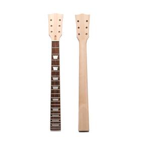 Gs402 Ogdni 22 Fret Guitar Neck Maple Rosewood Fingerboard With Binding Inlay For Lp Elec