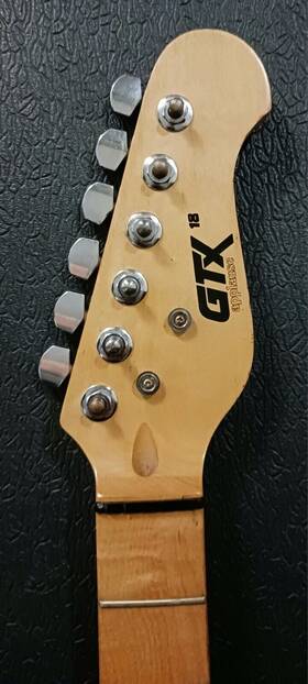 558421 Ovation 1989 Kaman Gtx 18 Maple Guitar Neck Excellent Cond..ping Tuners