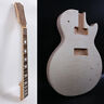 P90-1 Yinfente Diy Guitar Neck Body Mahogany Maple Top Electric Guitarlp