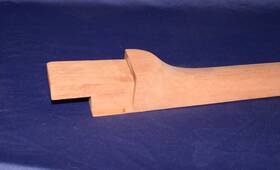 Bodymodel300 Penta Guitarworks 300/17hm 6 Neck Blank Thin Hollow Bodymodel300/17deg.hdsk X 4 Deg Nk.jt. Genuine Mahog