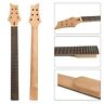 Pr-10 Yinfente Electric Guitar Neck Mahogany Rose Wood Unfinished