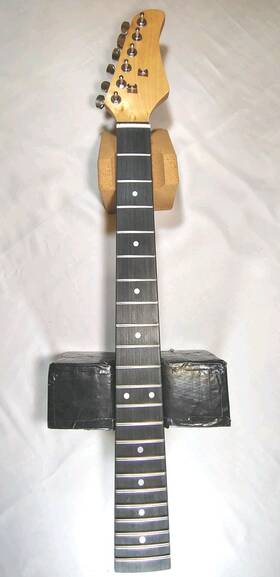 Rjc Rjcmagn002 Loaded Electric Guitar Neck 22 Fret 25.5 Inch Maple Dark Fingerboard Bolt-on