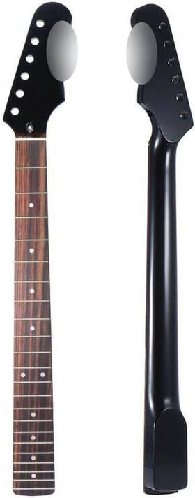 Ruijotwat 744759411945 22 Fret Replacement Maple Neck Rosewood Fingerboard For Strat St Stratocaster B