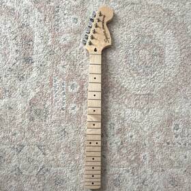 Squier Cykd25001446 Stratocaster Maple Electric Guitar Neck Natural With Tuning Pegs