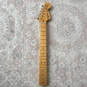 Icsb25019787 Squier Telecaster Deluxe Maple Electric Guitar Neck Brown With Tuners