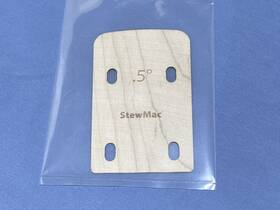 2131-050 Stewmac Neck Shim For Bass Shaped 0.50 Degree