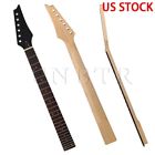 Ty76941 Unbranded String Electric Guitar Neck Black Fret Square Heel Maple