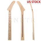 Ty76957 Unbranded Right Handed Frets Electric Guitar Neck Maple Replacement