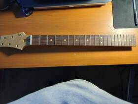 Bcgwn-1 Warmoth New Birds Eye Maple 6 String S Style Neck W Angled Peghead