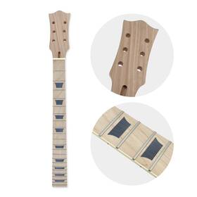 20190401-1 Yinfente Electric Guitar Neck 22 Fret 24.75 Inch Maple Fretboard Nice Inlay Build