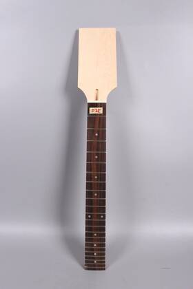 Yinfente D12-8 Paddle Maple Guitar Neck 22 Fret 27 Inch Rosewood Fretboard Dot Inaly #d12-8