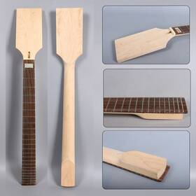 D7-gtk Yinfente Electric Guitar Neck 24 Fret 30 Inch Rosewood Fretboard Baritone Unfinished