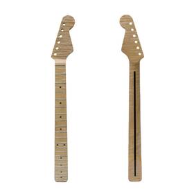 Gtk-21-648 Yinfente Electric Guitar Neck 21fret 25.5inch Flame Maple Replacement Clear Coat Painting