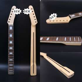 Yinfente S13 Maple Guitar Neck 21 Fret 25.5inch Rosewood Fretboard White Binding Inlay