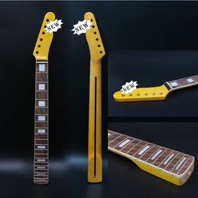 St-12 Yinfente 21 Fret Electric Guitar Neck Block Rosewood Fretboard 25.5inch Maple For Tele