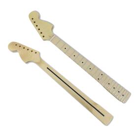 St-40 Yinfente Electric Guitar Neck 22 Fret 25.5 Inch Maple Fretboard Dot Inlay Clear Paint New