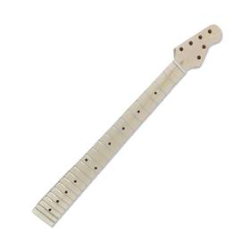 Yx-17 Yinfente Diy Electric Guitar Neck 22 Fret 25.5 Inch Dot Inlay Maple Fretboard Matte Paint