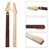 Yx-6 Yinfente Maple Guitar Neck Fret Inch Rosewood Fretboard Locking Nut
