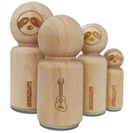Ukulele Music Instrument Doodle Rubber For Stamping Crafting Planners. Fixed Price $6.49.