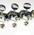 Fender Squier Chrome Affinity Strat Tele Tuners/keys Set Of 6 Trapeziod Diamond. Fixed Price $9.99.