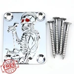 Ovsal Skull Neck Plate Chrome Zinc Alloy. Fixed Price $27.99.