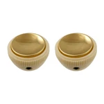 Allparts Vintage Hofner Bass Style Guitar Tea Cup Knobs, Set 2, Cream & Gold. Fixed Price $18.89.