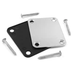 Jersvimc Silver Bass Guitar Neck Plate Replacement With Mounting. Fixed Price $15.08.