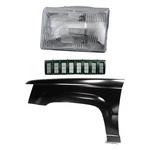 Fender Kit For 1993-1995 Jeep Grand Cherokee Front Driver Side Steel. Fixed Price $201.55.